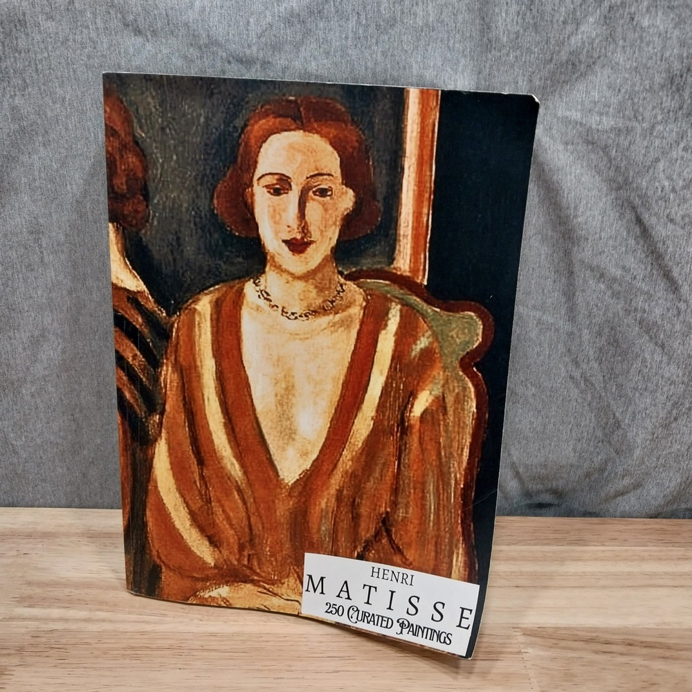 Henri Matisse 250 Curated Paintings Art Book Large Burnt Crumb Books